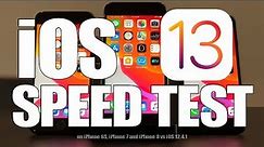 Does iOS 13 Make your iPhone faster? iOS 13 Final vs iOS 12.4.1 Speed Test