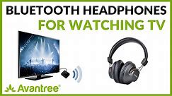 How to Use Avantree HT4189 - The Best Bluetooth Transmitter and Headphone set for TV