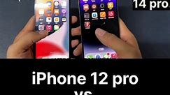 iPhone 12 pro vs iPhone 14 pro #iphone12pro #iphone14pro #iphone12provsiphone14pro #tech