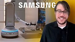 Let's talk Samsung's robot butlers: Bot Handy and Bot Care (CES 2021)