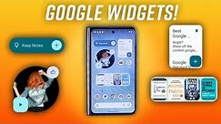 BEST Google Widgets for Android! (2023 Update)