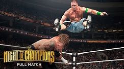 FULL MATCH: Randy Orton vs. John Cena vs. Triple H – WWE Title Match: WWE Night of Champions 2009