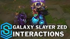 Galaxy Slayer Zed Special Interactions