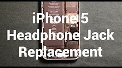 IPhone 5 Headphone Audio Jack Replacement How To Change