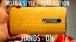 Moto X Style / Moto X Pure Edition (2015) Hands-On | Pocketnow