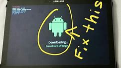 How to restore and exit download mode on Samsung Tab Pro Tablet Repair Odin Mode