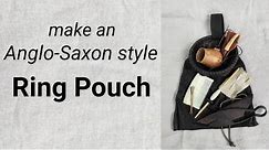 Make an Anglo-Saxon style Ring Pouch