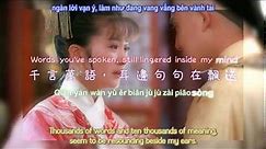[新還珠格格插曲] Love at First Sight 一見鍾情 (Karaoke + Translation + pinyin)