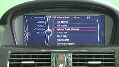 How to connect your iPod to your BMW iDrive