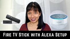 Fire TV Stick Setup with Alexa