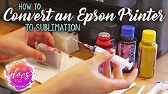 How to Convert an Epson Workforce Printer to Sublimation