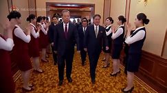 Top Chinese official meets his North Korean counterpart in Pyongyang