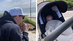 Ryan Sheckler and wife Abigail spend time with their newborn