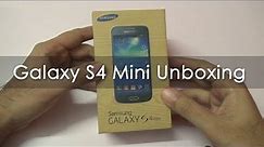 Samsung Galaxy S4 Mini Unboxing & Hands On Overview