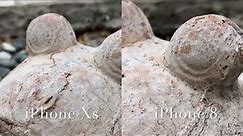 iPhone Xs vs iPhone 8 4K video