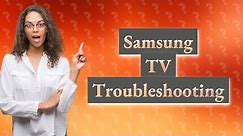 Why does Samsung TV screen randomly goes off?