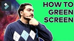 How To Use a Green Screen | Filmora Tutorial