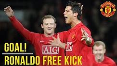 Cristiano Ronaldo's Outrageous Free Kick v Portsmouth All The Angles | Manchester United | WC 2018