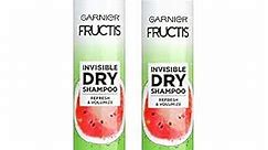Garnier Fructis Volumizing Invisible Dry Shampoo, Melon-Tini, 4.4 Oz,, 2 Count (Packaging May Vary)