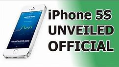 Apple iPhone 5S Unveiled (Fingerprint Scanner, A7 64-bit Chip, Dual LED flash, 2 GB RAM & More)