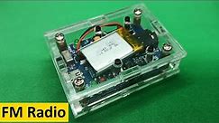 Building an FM radio | how to make FM radio from a kit