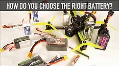 How to choose the right battery for your drone | What is mAh, C-rating, 4S?