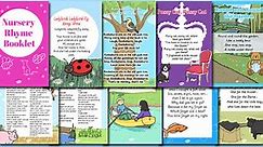 Nursery Rhyme Booklet