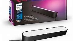 Philips Hue Smart Play Light Bar Base Kit, Black - White & Color Ambiance LED Color-Changing Light - 1 Pack - Requires Bridge - Control with App - Works with Alexa, Google Assistant and Apple HomeKit