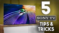 5 SONY Bravia TV Tips and tricks