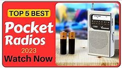 Top 5 Best Pocket Radios On 2023 || Pocket Radio Review