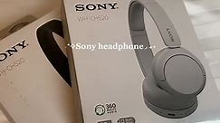Sony headphone wh-ch520 unboxing🎧#sony #sonyheadphones #headphones #whch520 #unboxing #review #fyp #foryou #foryoupage #fypp