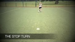 Learn the Stop Turn & Hook Turn - Football Soccer Move Tutorial