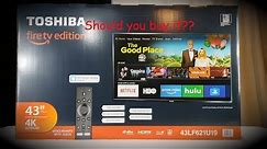 Unboxing Setup & Review of Toshiba Fire TV Edition