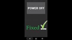 How to fix Sony Power Off