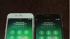iPhone 6 vs iPhone 6s on iOS 12 boot up test #shorts #iphone6 #iphone6s #ios12
