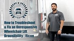 Wheelchair Lift No Power Fix & Troubleshooting Tips for BraunAbility or Ricon