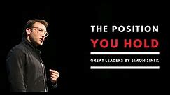 You are the position you hold ☆ Great leaders by Simon Sinek (Styrofoam cup)