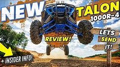 Is it too SLOW? NEW Honda Talon 1000R 4-seater Review at Mid America Outdoors!