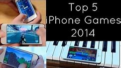 Top 5 iPhone & iPad Games 2014!