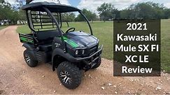 2021 Kawasaki Mule SX XC LE Review!