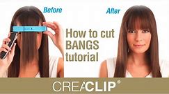 How to Cut BANGS Tutorial - Straight, Textured and Side Swept Bangs