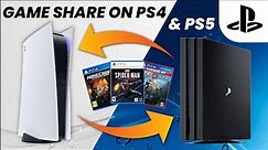 How to Game Share on PS4 and PS5! (and how to get the PS Plus collection on PS4) (EASY) (2021) | SCG
