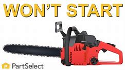 Chainsaw Troubleshooting: Top 5 Reasons Your Chainsaw Won't Start | PartSelect.com