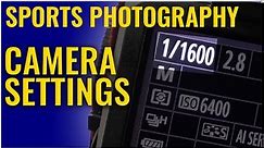 Camera Settings for Sports Photography | Sports Photography Basics