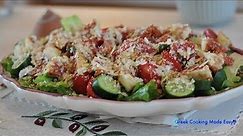 Naxos Salad with Figs and Arseniko Cheese - Σαλάτα Ναξιώτικη με φρέσκα Σύκα και τυρί Αρσενικό