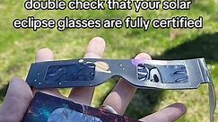 Don't Get Fooled: Spotting Fake Solar Eclipse Glasses