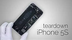 iPhone 5S Teardown - Step by step complete disassembly directions