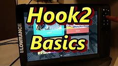 How to use a Lowrance Hook 2 FishFinder/GPS Combo - Basics Part 1