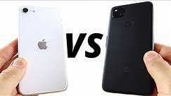 iPhone SE 2020 vs Google Pixel 4a Full Comparison!