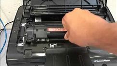 How To Replace The Toner Cartridge On An HP LaserJet Printer (P1102w)